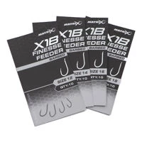 Matrix X1B Finesse Feeder Barbed Spade End Hooks